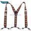 2017 Yiwu Fashion Top High Quality Men Suspenders JACQUARD Suspenders