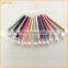 Colorful pearl crown ball point pen Crown ball point pen