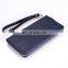 Realiable Quality New Style Bule Leather Popular Ladies Leather Wallet Sellers