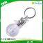 Winho Clear Plastic Bulb Pendant LED Color Changing Keychain