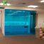 Clear Blue Self Adhesive Indoors  Glass and Window Protective Film