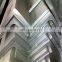 hot rolled din 1028 steel angle bars with custom punch holes