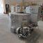 Aluminum melting furnace with natural gas