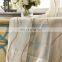 Decorative home used best price jacquard voile curtain stripe sheer living room curtains