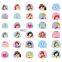 3D cartoon kids wholesales nail sticker for children