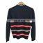 DiZNEW OEM &ODM best quality three color polyester style men's pullover sweater