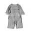 Soft 100% Cotton for baby Pajamas set Long Loose Pant for Unisex