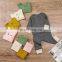Children's wear 2020 autumn baby fashion isn't two-piece suit baby hit color long-sleeved pit strip T-shirt top and pants suit