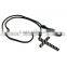 Desirable Luxury Carbon Fiber Slim Cross Bracelet