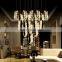 Traditional mood light led crystal pendant lamp for indoor lighting fixtures