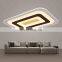 Modern simple ultra-thin acrylic rectangle led ceiling light for bedroom light