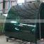 5mm 6mm 8mm curved tempered glass for showcases price