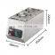 Factory Direct Price Double Pots Melt Chocolate Commercial Chocolate Melting Machine Equipment