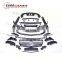 A class w176 A180 A200 A260 to A45 body kit for  w176 A180 A200 A260  A45 body kit with front bumper grill and muffler tips