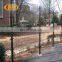 High quality square columns iron fence for building protection