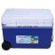 120L Outdoor insulated Large capacity box with wheel  EPS form ice cooler box for camping fishing