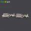 DJ622-J5.2A self-locking plug spring straight terminal block brass tin plated straight strap connector