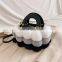 Handbags Ladies Faux Fur, Winter Fashion Shoulder Crossbody Bags Large Capacity Bag For Women Purse/