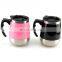 Colorful Surface Stainless Steel Self Stirring Coffee Mug