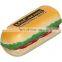 Popular Anti Stress Hot Dog Shaped PU Foam Squeeze Ball