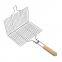 Wholesale BBQ Tool Set Barbecue Accessories Stainless Steel Removable BBQ Charcoal Grill Basket BBQ Vegetable Mesh
