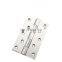 Hot Sale Stainless Steel  Smooth Brushed Hardware Cabinet Silver Door Hinges