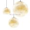 Earth Acrylic Moon Chandelier Light Ball Planet Lights 3D Hanging Moon LED Pendant Light