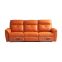 New Space Capsule Leather Function Sofa Modern Minimalist Living Room Three-Seat Electric Function Sofa