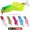 Byloo China Famous Mini High Quality Realistic 3d frog fishing lure carp black green yellow multi color lure frog with hook 6#