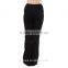 2543 Black Women Dance Long Pants, Down Pant, Women Down Pants