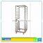 baking equipment baking trolley stainless steel tray trolley
