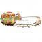 amusement track train children indoor track train playground for sale