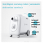 Intelligent fully automatic suction washing and drying toilet care machine