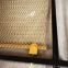 Gold Color Aluminium Wire Mesh Grille Inserts For Cabinets Decorative Wire Mesh For Cabinets