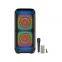 New speaker ZQS4289  portable 16W power 2*4 inches subwoofer bluetooth speaker with colorful lights