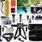 PK-27 15-in-1 GoPros Accessory Kit for Gopros Heros 2/3/3+/4/4 Session With L Size Carring Case (33.5*22.6*6.0cm)