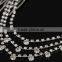 Wholesale newest boutique fashionable custom vintage diamond tasseles hair accessories