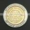 Gun Challenge Coins, Gold Plated And Soft Enamel Filled
