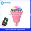 new smart home products on china market e27 bluetooth led bulb with music mode .