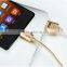 Golf Nylon Metal Plug 2.1A Fast Charging USB Data Cable For Android 3M Micro USB Cable For Samsung S5 S6 TB-0375