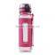 Custom portable silicone drinking bottle plastic for travelling