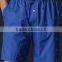 Men's Blue Cotton Woven Lounge Sleep Shorts