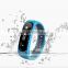 2015 Hot Selling New Model E02 Sport Bluetooth 4.0 Pedometer Smart Bracelet Health Sleep Monitoring Smartband
