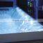 one person acrylic whirlpool spa bathtub with touch screen panel indoor massage bathtub