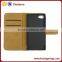 For Sony Z5 Compact Delux Wallet Flip real Leather Case for Z5 Compact with card holder