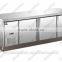 commercial kitchen worktable refrigerator/luxurious workbench freezer