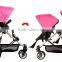 Deluxe Double Baby Stroller,single/double baby pram Convertible ,with car seat                        
                                                Quality Choice