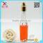 50ml round shape glass lotion pump bottle with gold sprayer for personal skin care