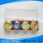Home decorative crystal glass fridge magnet/custom round fridge magnet