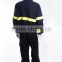UNI EN ISO 13688 Oil resistant safety coverall with yellow tape